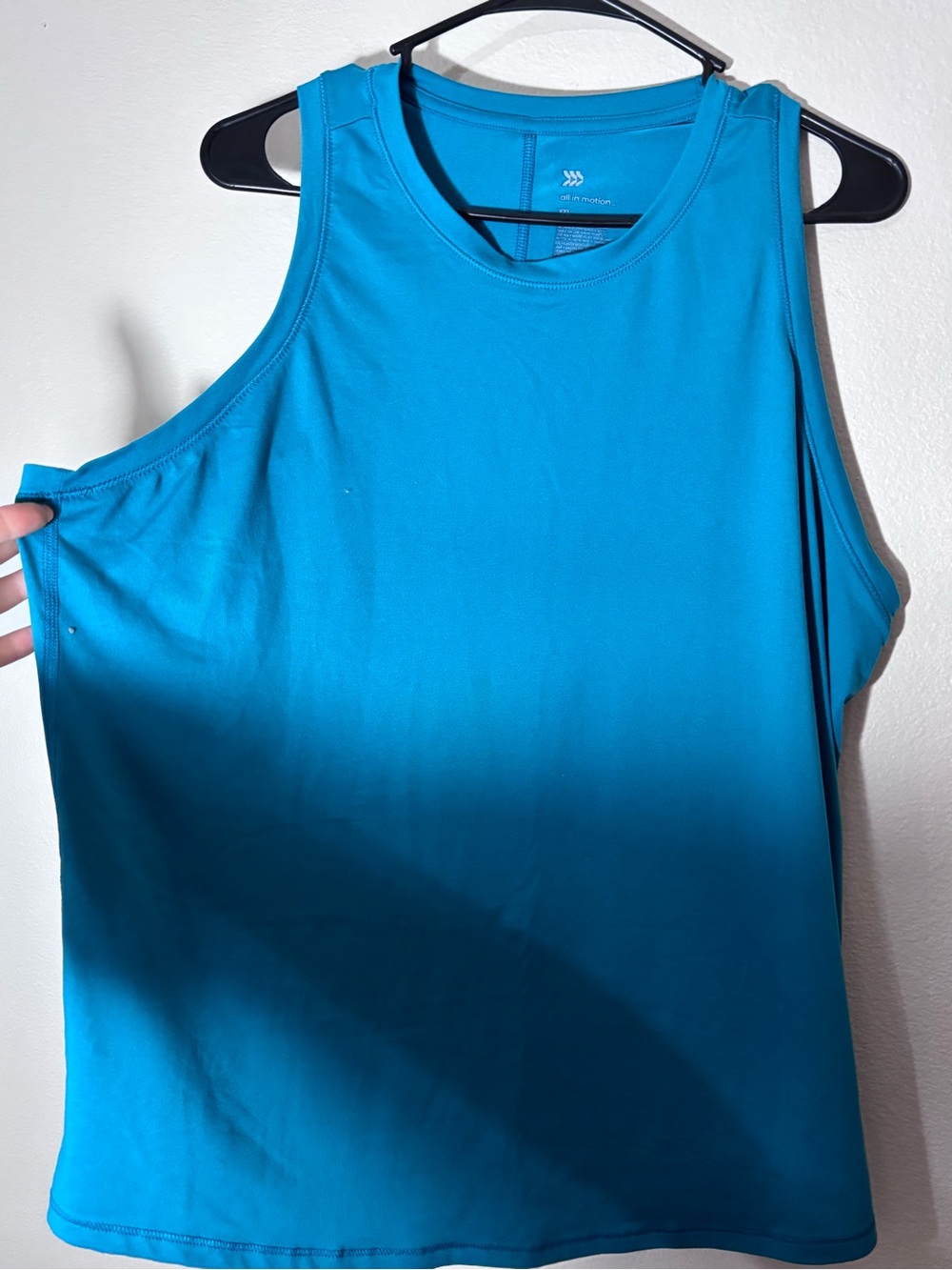 all in motion Teal Tank Top